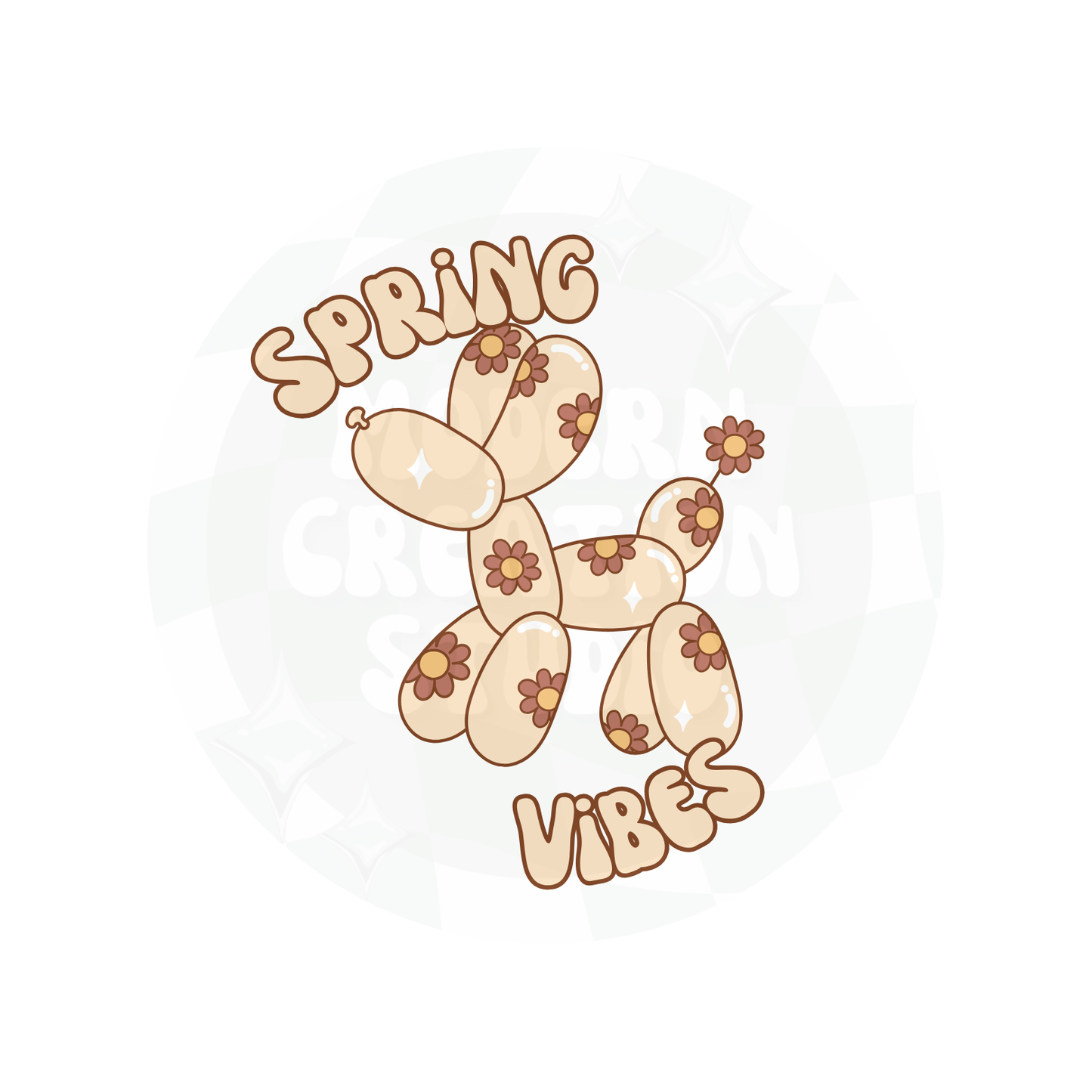 Spring Vibes PNG File