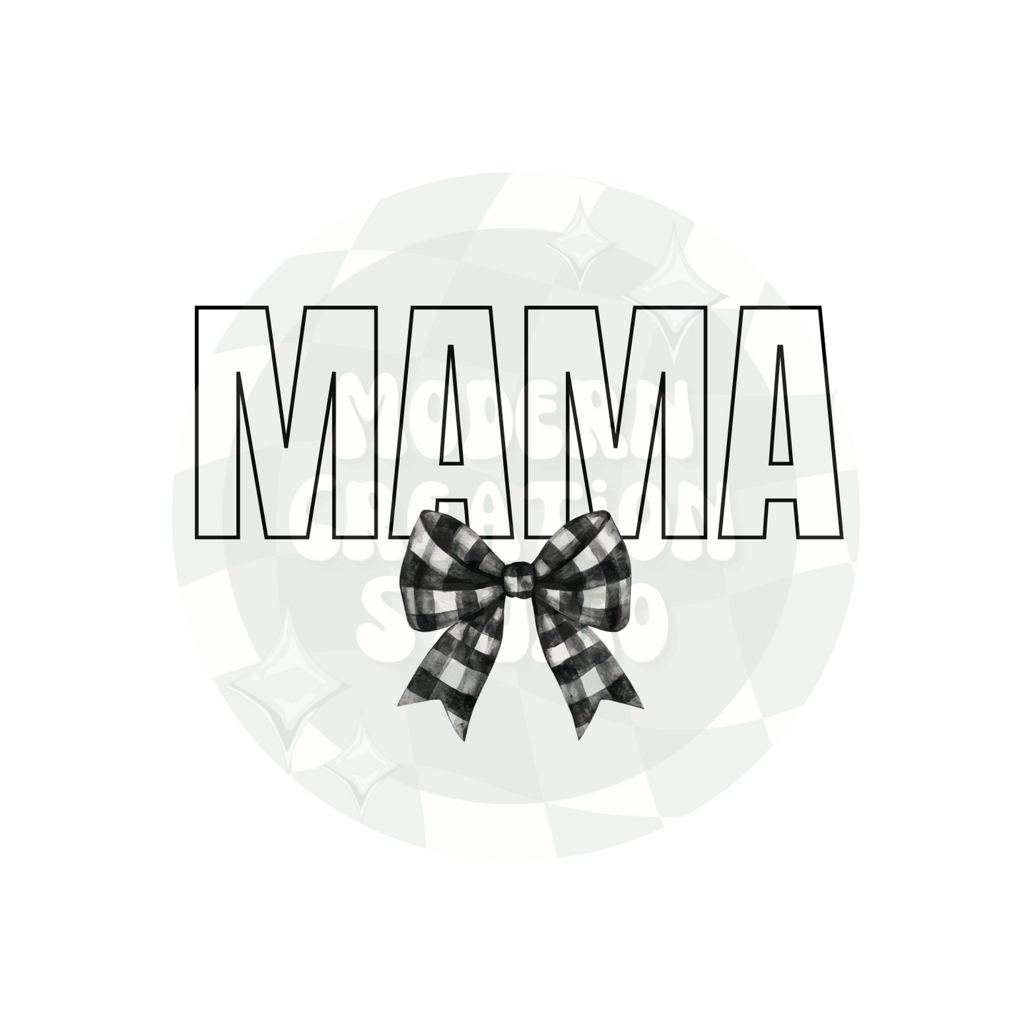 Plaid MAMA PNG File