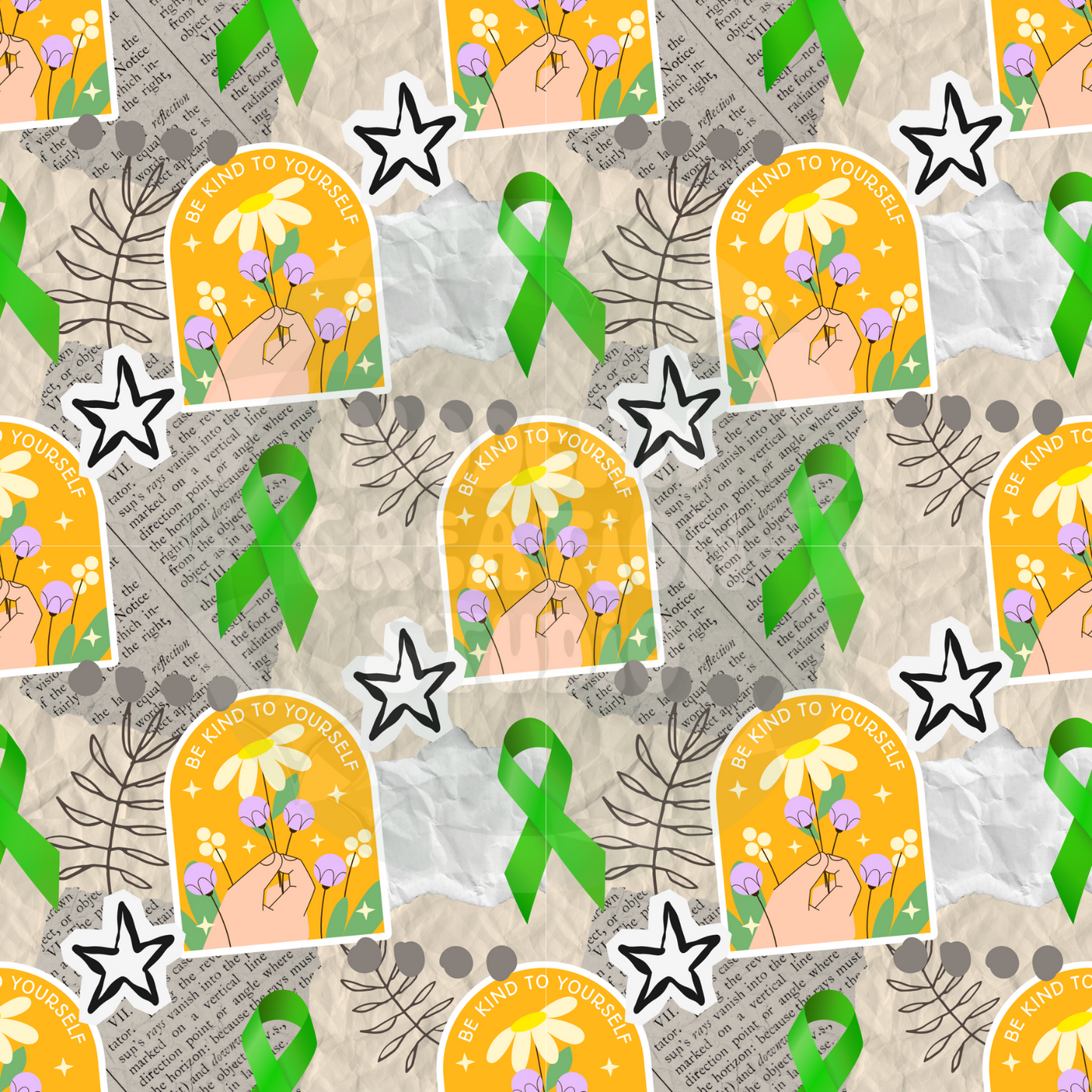 Mental Health Awareness Seamless File