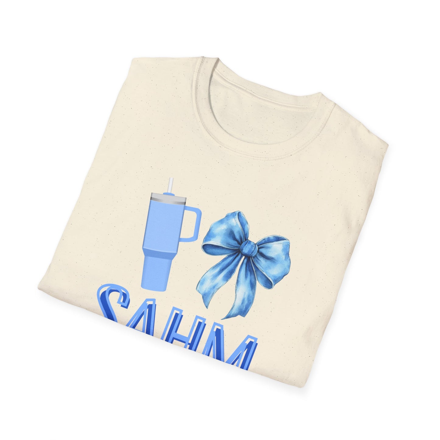 SAHM Softstyle T-Shirt - Cozy and Stylish for Moms