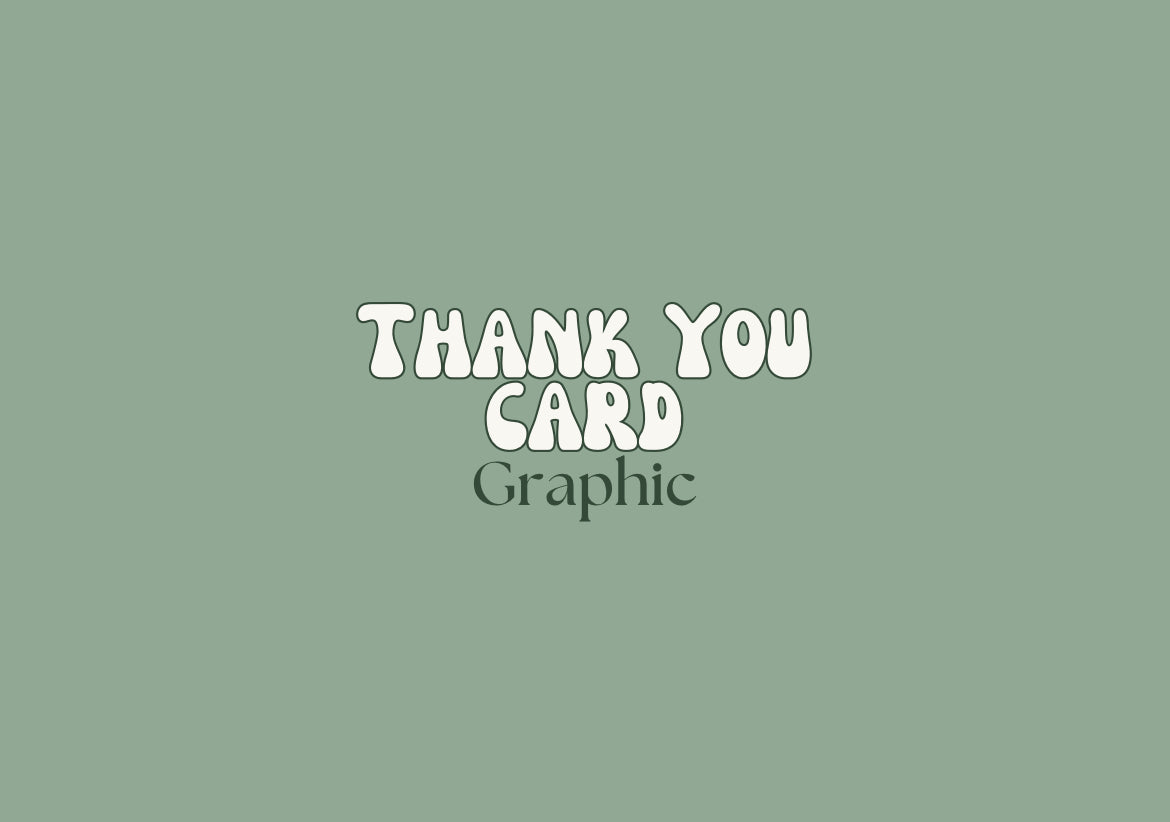 Thank You Card Graphic