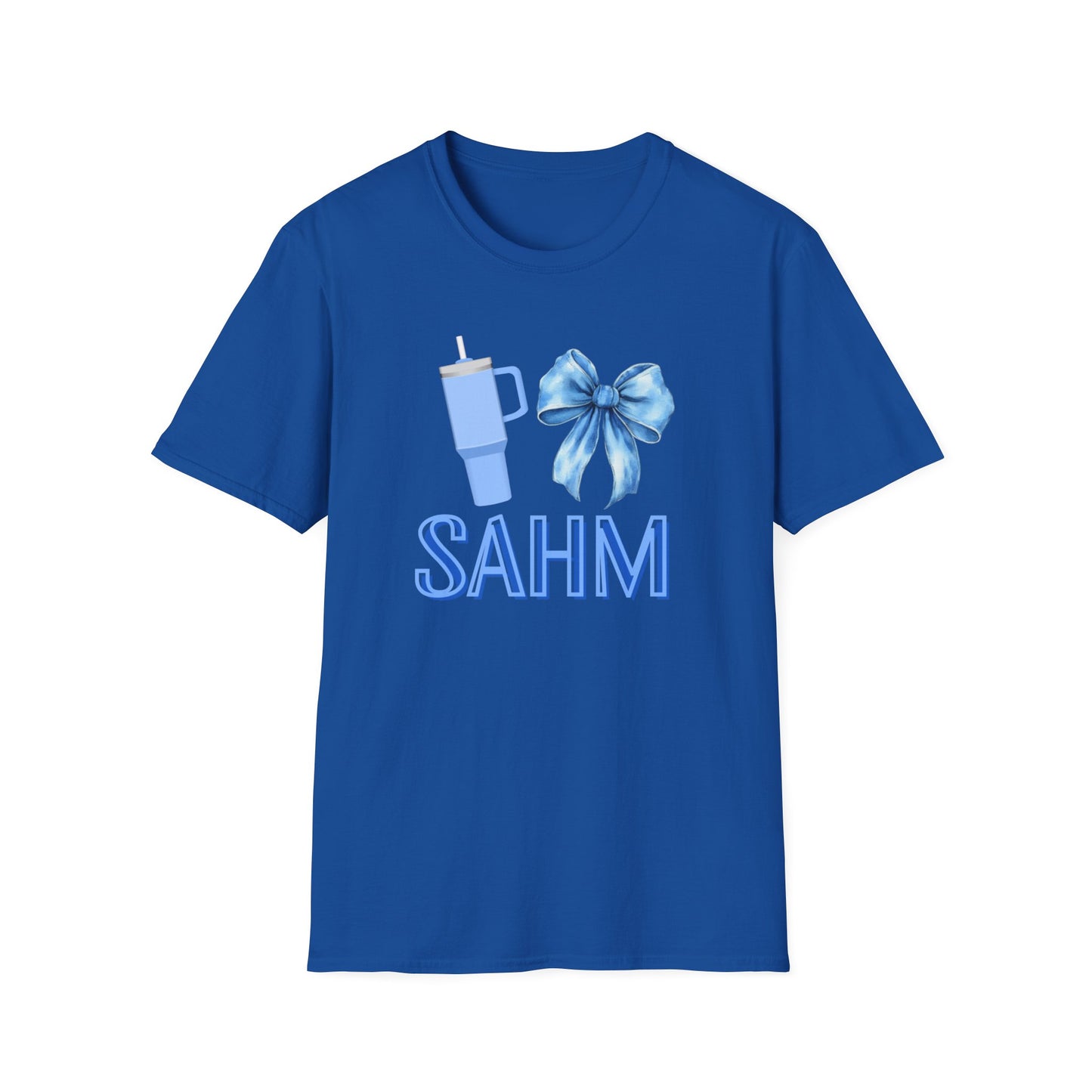 SAHM Softstyle T-Shirt - Cozy and Stylish for Moms