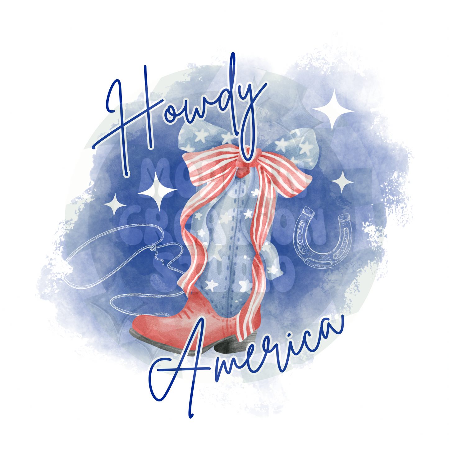 Howdy American PNG
