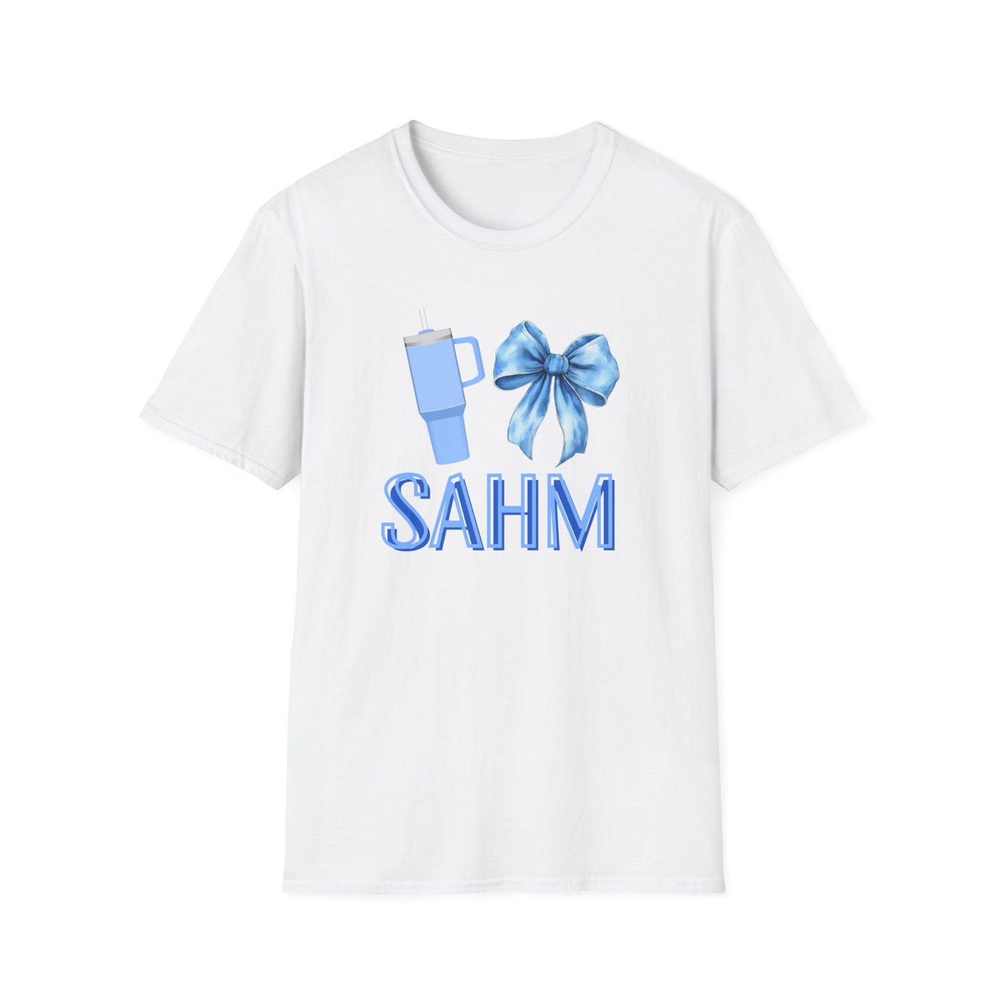 SAHM Softstyle T-Shirt - Cozy and Stylish for Moms