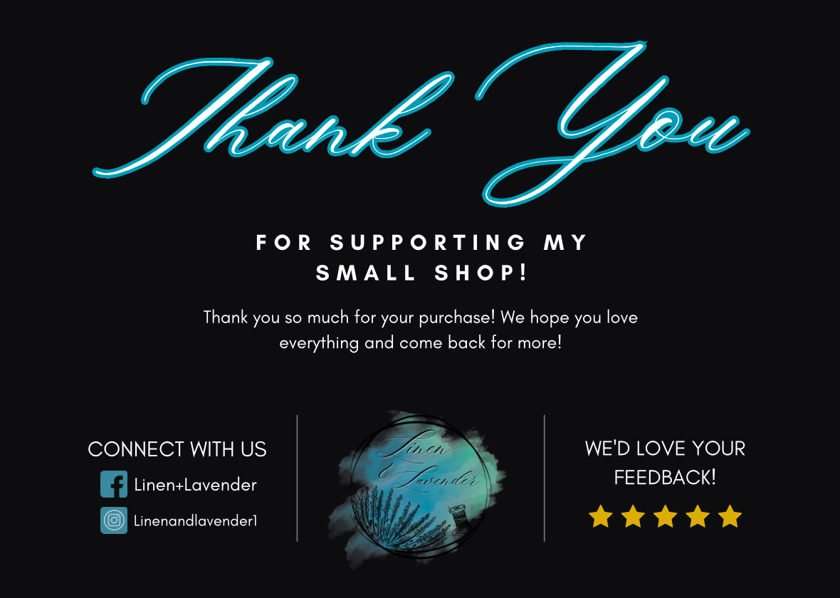 Thank You Card Graphic