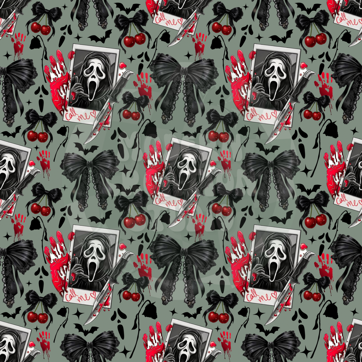 Screaming Spooky Seamless File