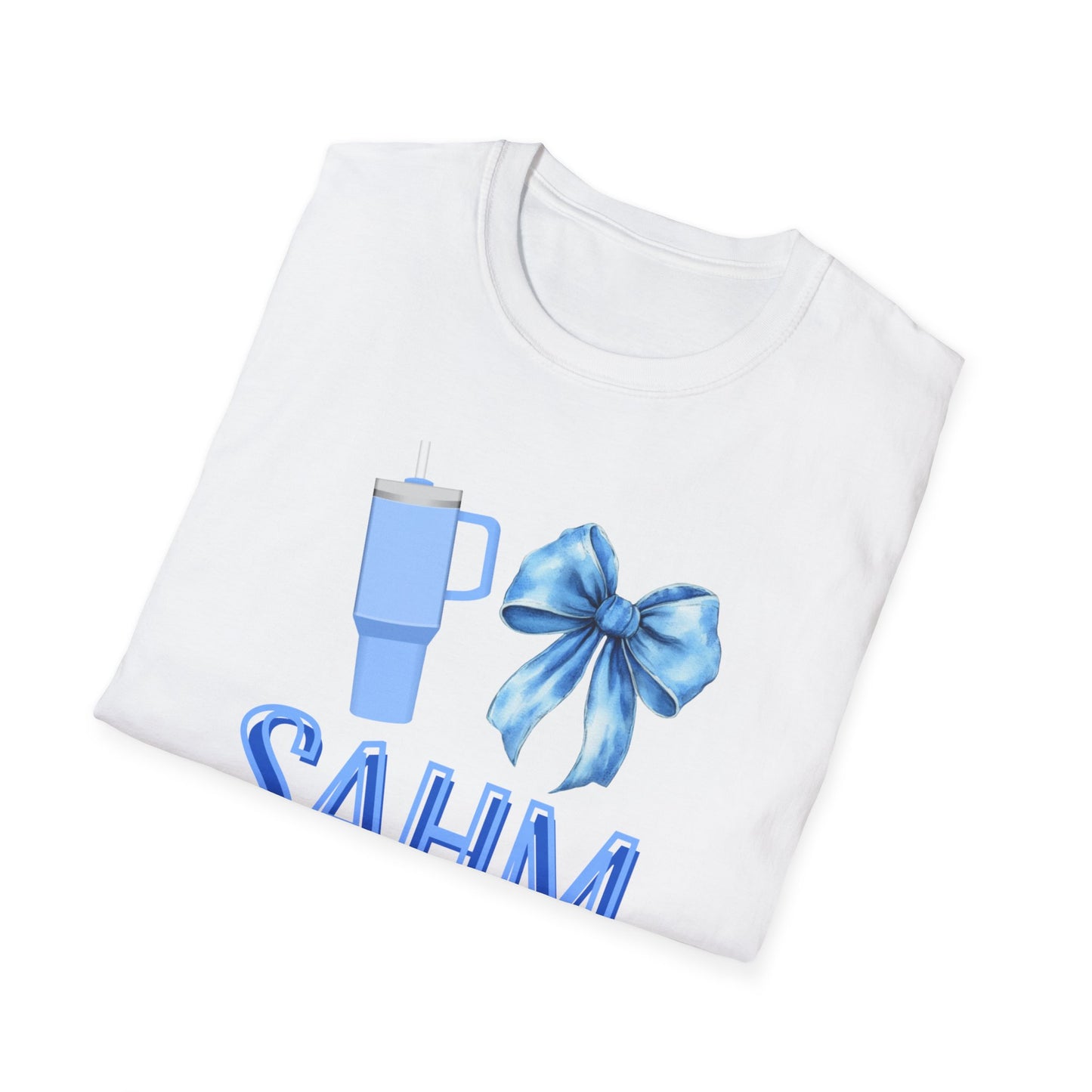 SAHM Softstyle T-Shirt - Cozy and Stylish for Moms