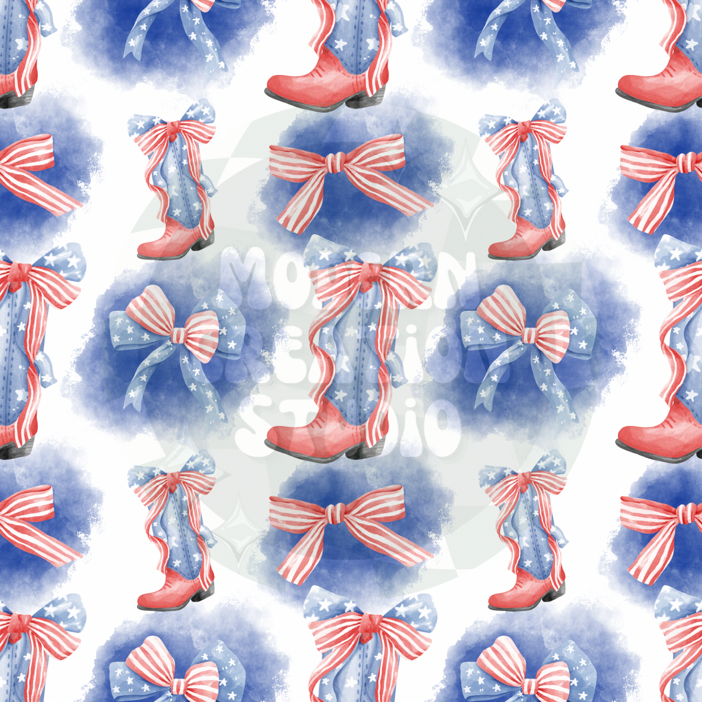 4OJ Cowgirl Boots Seamless File