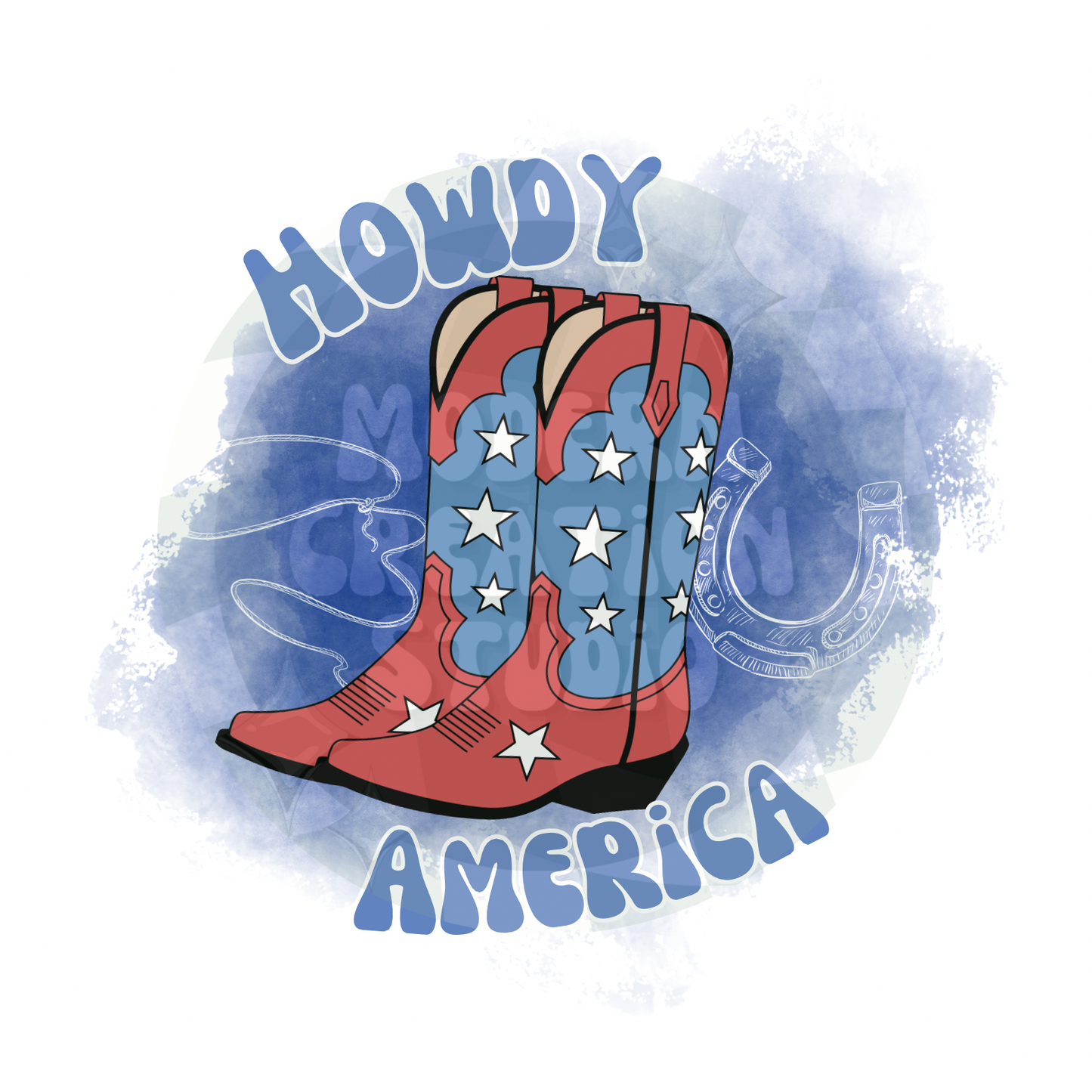 Howdy American PNG