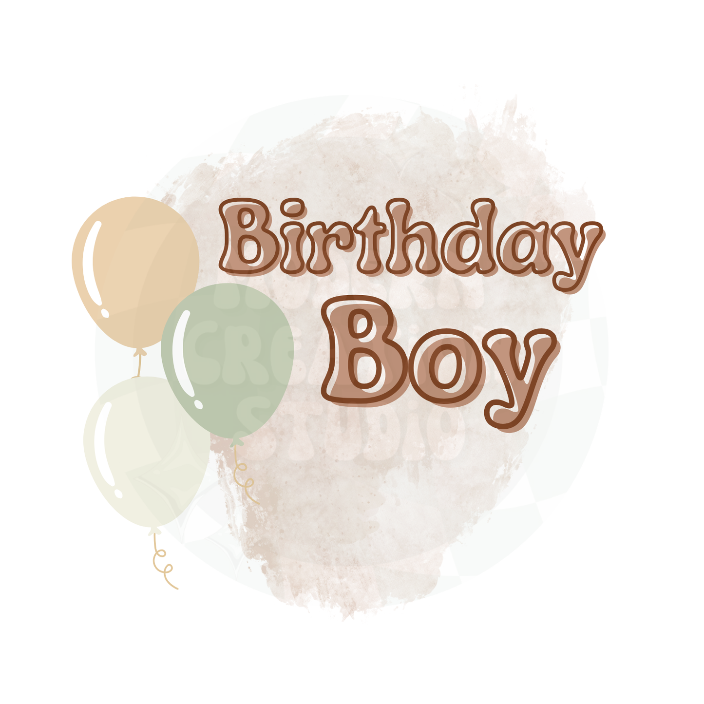 Birthday Boy PNG File