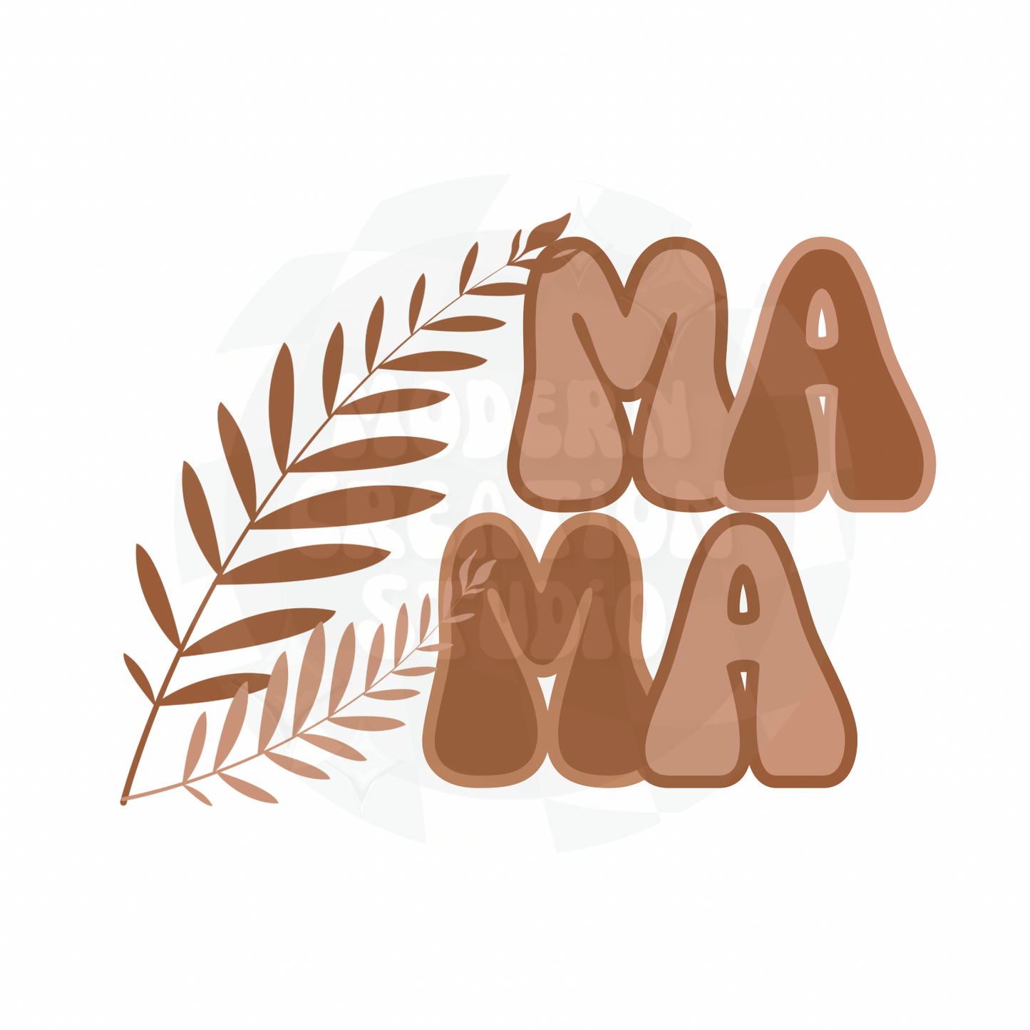 Boho Neutral MAMA png file