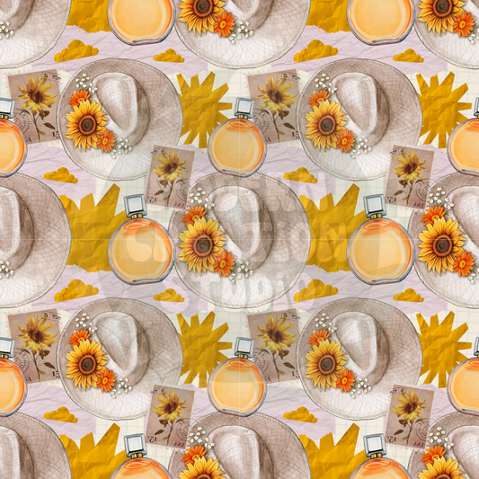Sunflower Summer Seamless File