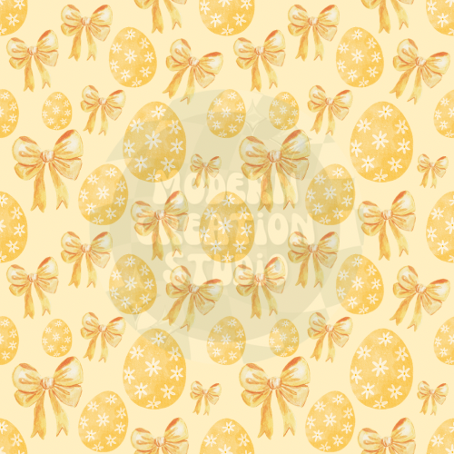 Yellow Easter Seamless File