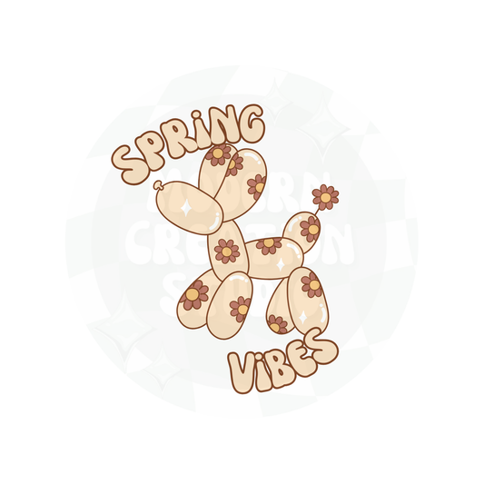 Spring Vibes PNG File
