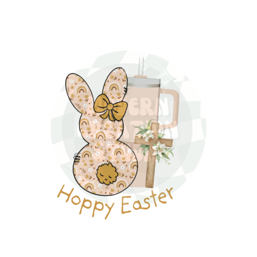 Hoppy Easter Tumbler PNG File