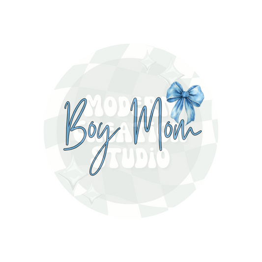 Boy Mom Coquette Bow PNG File