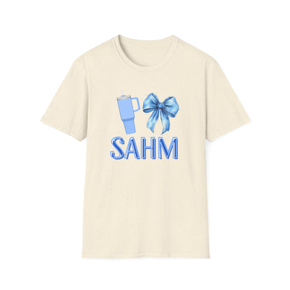 SAHM Softstyle T-Shirt - Cozy and Stylish for Moms