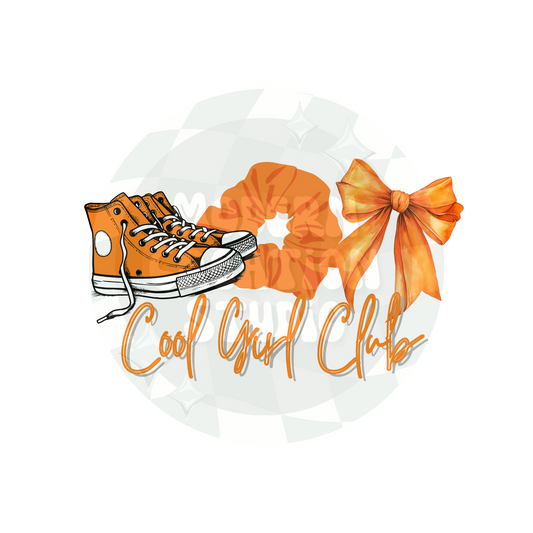 Cool Girl Club PNG File