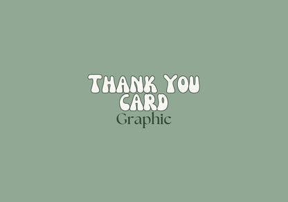 Thank You Card Graphic