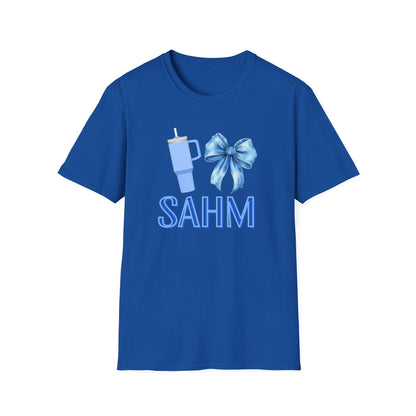 SAHM Softstyle T-Shirt - Cozy and Stylish for Moms
