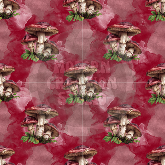 Red Mushroom Seamless File