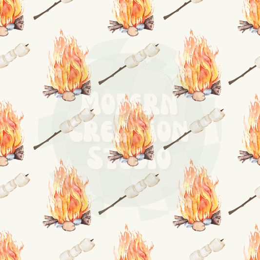 By The Fire Smores Seamless File