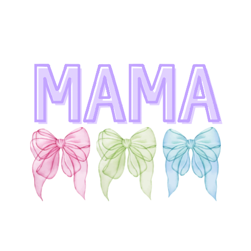 MAMA Easter Bow Pastel PNG File