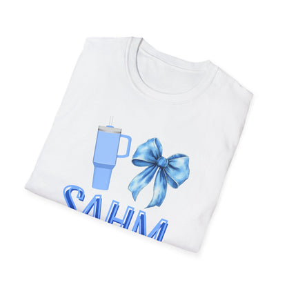 SAHM Softstyle T-Shirt - Cozy and Stylish for Moms