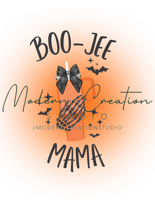Boo-Jee Halloween PNG Set