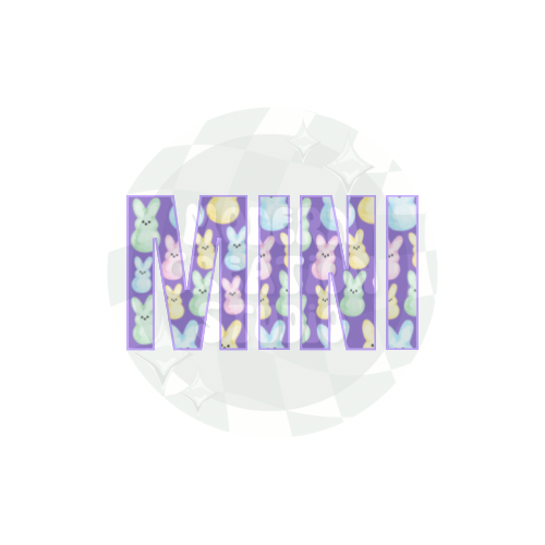 Peeps MINI PNG File