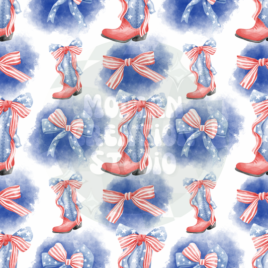 4OJ Cowgirl Boots Seamless File
