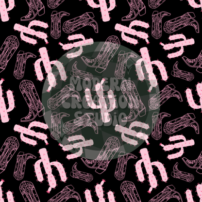 Cactus Boots Seamless File