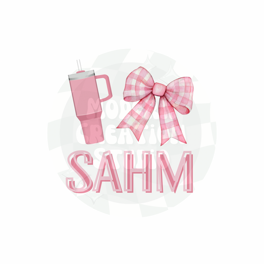 Pink SAHM PNG File