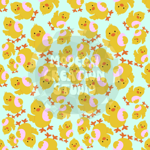 Chick Egg Pink Seamless File