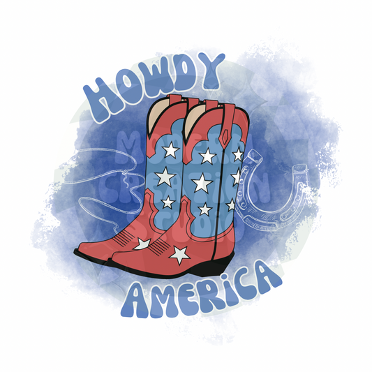 Howdy American PNG