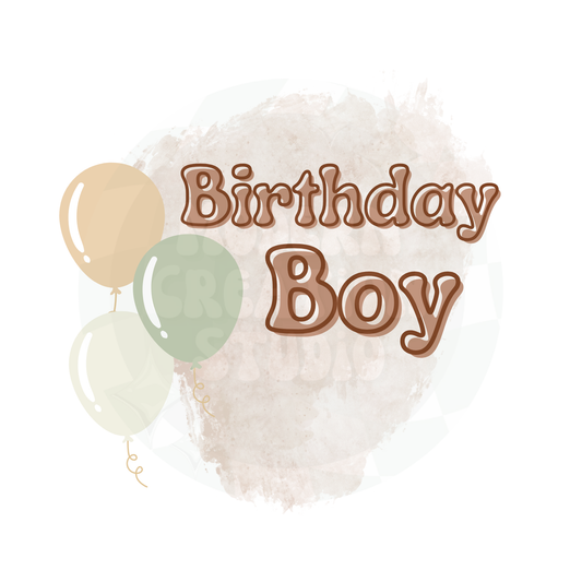 Birthday Boy PNG File