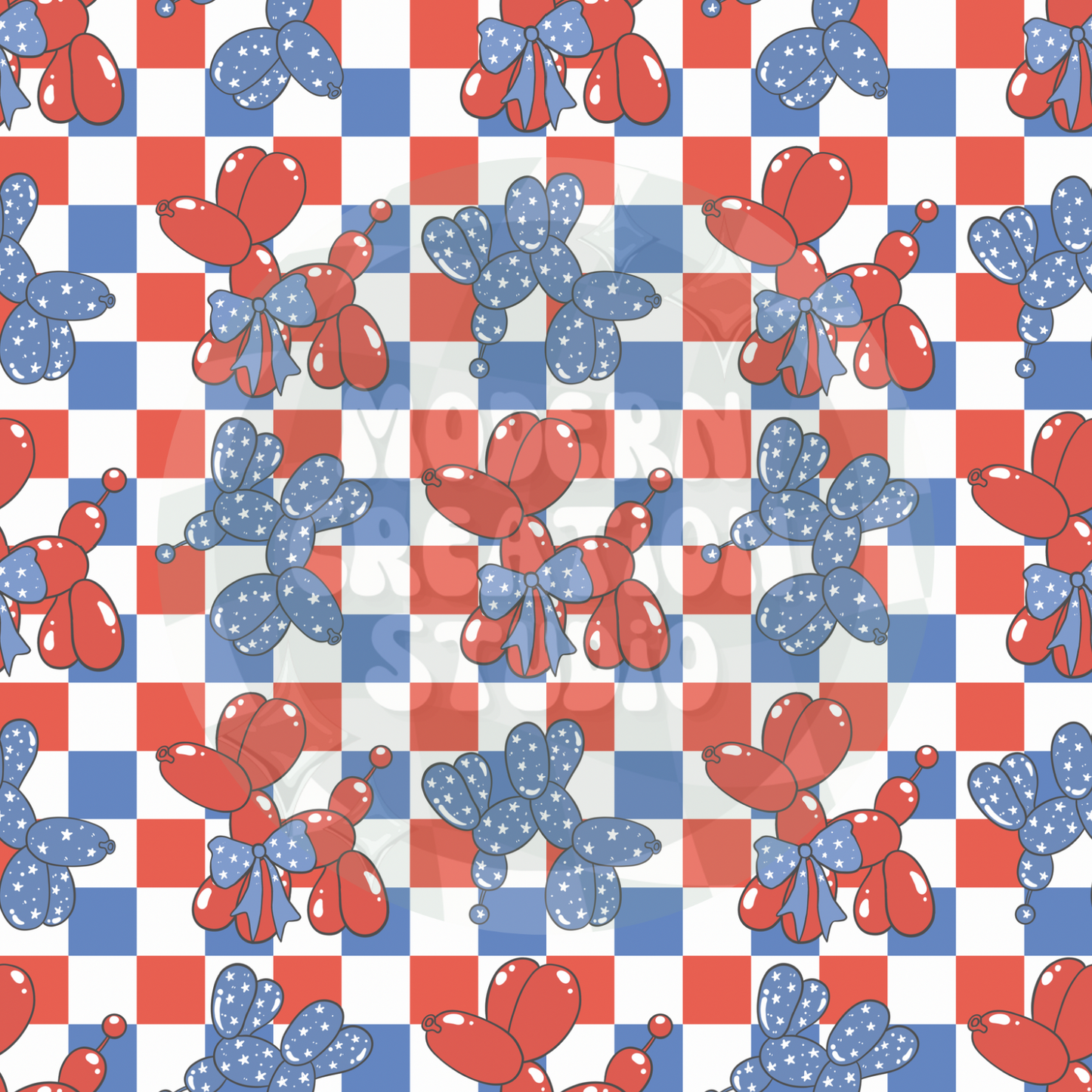 4OJ Balloon dog seamless file