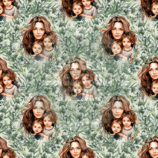 Mom of both Green Seamless File