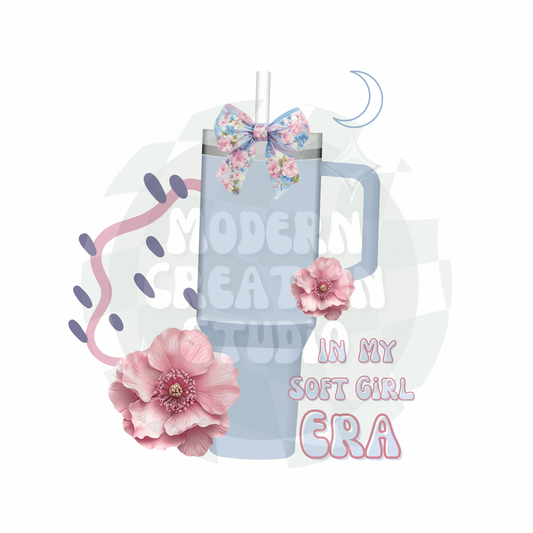 In My Soft Girl Era PNG File